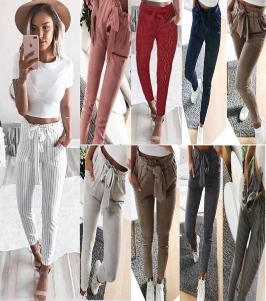 women fashion striped slim skinny casual high waist pencil long pants trousers flat drawstring bodycon solid pants9910407, Black;white
women fashion striped slim skinny casual high waist pencil long pants trousers flat drawstring bodycon solid pants9910407, Black;white