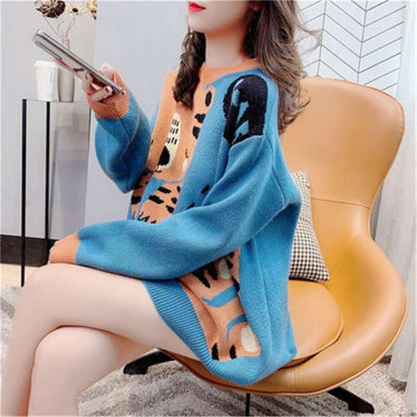 autumn and winter pullover sweater for women korean loose lazy style embroidered base shirt, White;black
autumn and winter pullover sweater for women korean loose lazy style embroidered base shirt, White;black