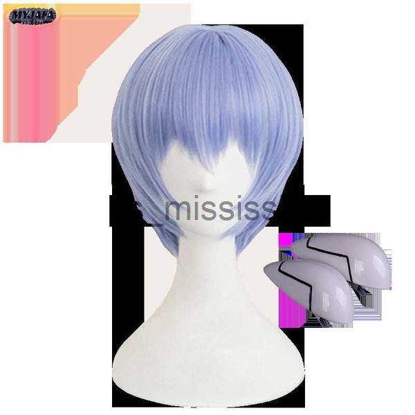 cosplay wigs anime eva ayanami rei cosplay wig short light blue heat resistant synthetic hair wigs wig cap hairpins x0901, Black
cosplay wigs anime eva ayanami rei cosplay wig short light blue heat resistant synthetic hair wigs wig cap hairpins x0901, Black