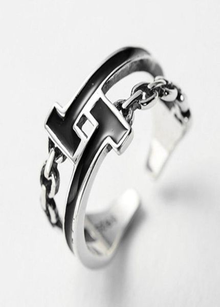tshaped doublelayer belt bamboo ring female black epoxy glue chain open ring6003045, Silver
tshaped doublelayer belt bamboo ring female black epoxy glue chain open ring6003045, Silver