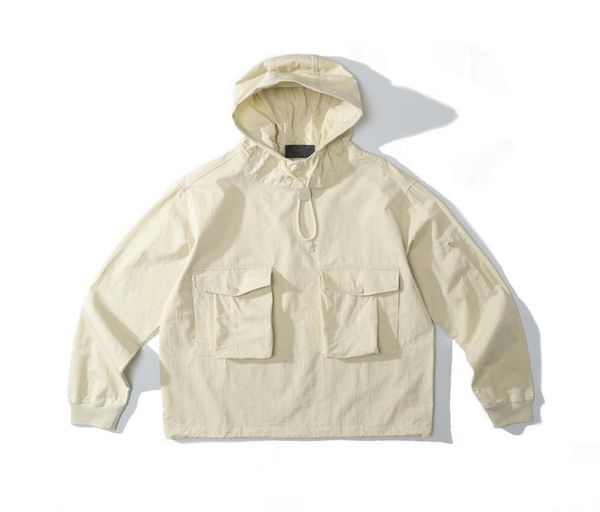 men039s outerwear jackets coats spring and autumn 21ss ghost piece smock anorak nylon tela pure cotton fabric hoodie coat6759334, Black;brown
men039s outerwear jackets coats spring and autumn 21ss ghost piece smock anorak nylon tela pure cotton fabric hoodie coat6759334, Black;brown