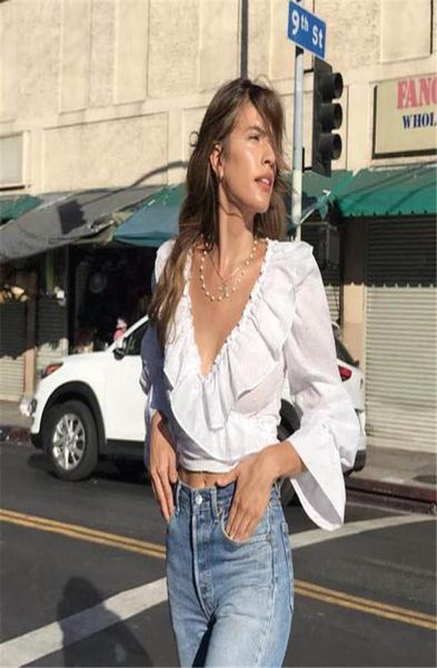 hirigin autumn chiffon blouses women fashion long sleeve vneck ruffle white shirt office blouse slim casual 8937513
hirigin autumn chiffon blouses women fashion long sleeve vneck ruffle white shirt office blouse slim casual 8937513