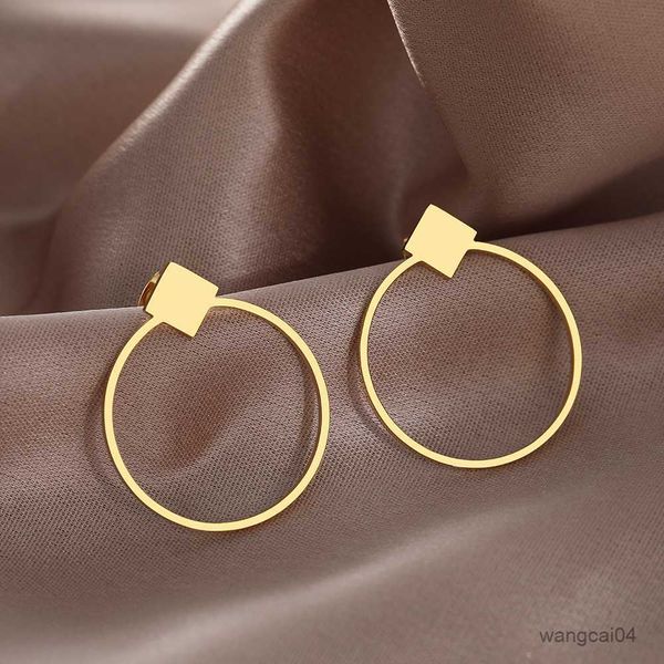 charm stainless steel earrings trend square circle minimalist fashion unusual stud earrings for women jewelry party gifts r230901, Golden
charm stainless steel earrings trend square circle minimalist fashion unusual stud earrings for women jewelry party gifts r230901, Golden