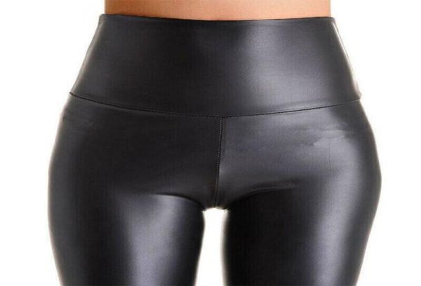 women black stretch faux leather high waist pants sheath leggings push up leggings skinny trousers women4314877
women black stretch faux leather high waist pants sheath leggings push up leggings skinny trousers women4314877