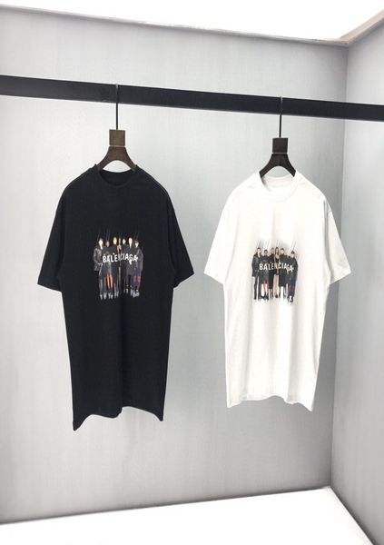 early spring 2020 new color block letter logo short sleeve tee double strand fine cotton fabric black and white ok157744185
early spring 2020 new color block letter logo short sleeve tee double strand fine cotton fabric black and white ok157744185