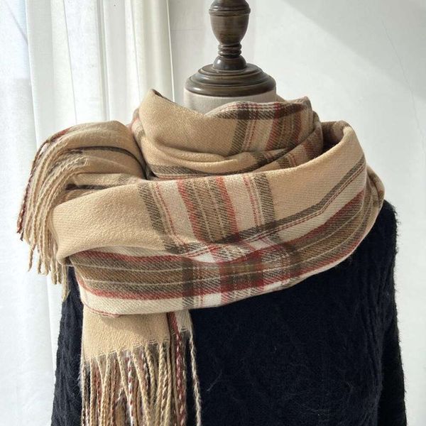 autumn and winter scarf for women korean version of the all matching imitation cashmere plaid shawl british retro, Blue;gray
autumn and winter scarf for women korean version of the all matching imitation cashmere plaid shawl british retro, Blue;gray
