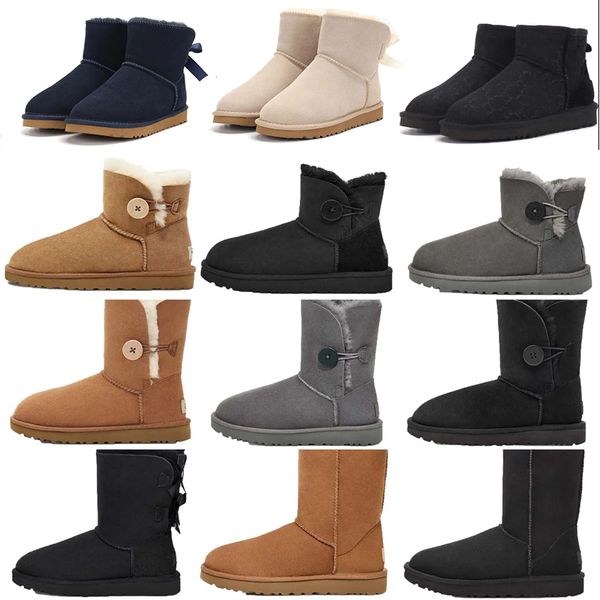 autumn and winter classic ultra mini boots designer womens shoes short casual flat bottom comfortable plush thickened snow booties mid boot, Black
autumn and winter classic ultra mini boots designer womens shoes short casual flat bottom comfortable plush thickened snow booties mid boot, Black