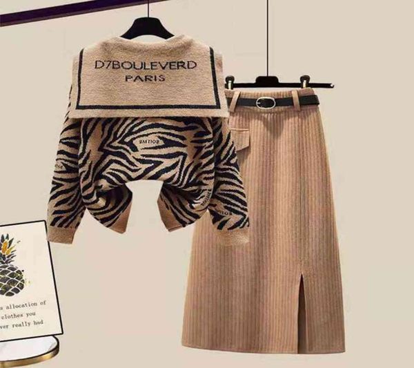 fashion knit two pieces deisnged zebra print pullover knee dress casual wear versatile soft sweater autumn winter1732392, White
fashion knit two pieces deisnged zebra print pullover knee dress casual wear versatile soft sweater autumn winter1732392, White