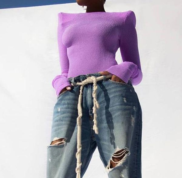 women039s tshirt women knitted tshirts solid ladies slim tee long sleeve pullover shoulder pads design female streetwear8654216, White
women039s tshirt women knitted tshirts solid ladies slim tee long sleeve pullover shoulder pads design female streetwear8654216, White