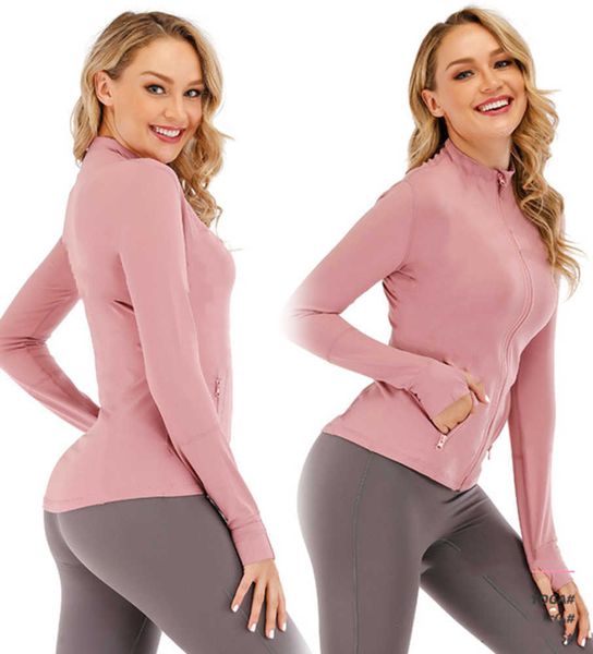 2023 autumn winter new zipper jacket women quick drying yoga suit long sleeve thumbhole training running fitness coat high street leisure, Black
2023 autumn winter new zipper jacket women quick drying yoga suit long sleeve thumbhole training running fitness coat high street leisure, Black