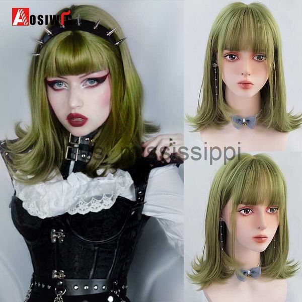 cosplay wigs aosiwig synthetic short bob straight girl wig green cosplay lolita natural hair costume anime wigs with bangs for women female, Black
cosplay wigs aosiwig synthetic short bob straight girl wig green cosplay lolita natural hair costume anime wigs with bangs for women female, Black