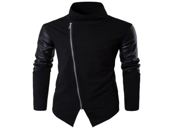 whole 2017 men hooded sweatshirts with leather patchwork hip hop mantle hoodies fashion outwear long sleeves asymmetrical man7715694, Black
whole 2017 men hooded sweatshirts with leather patchwork hip hop mantle hoodies fashion outwear long sleeves asymmetrical man7715694, Black