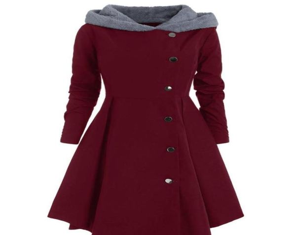 winter women asymmetric plus size overcoat contrast hooded skirted coat single breasted color block long outwear9503730, Black
winter women asymmetric plus size overcoat contrast hooded skirted coat single breasted color block long outwear9503730, Black