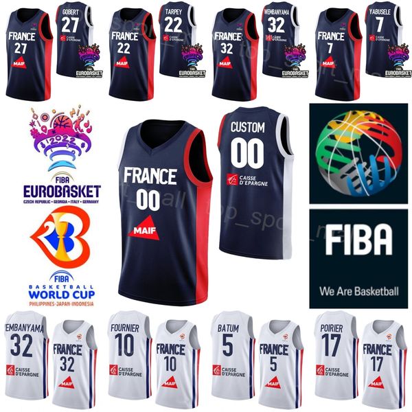 printed france basketball jersey world cup 32 victor wembanyama 10 evan fournier 5 nicolas batum joel embiid 21 rudy gobert 27 77 damien ing, Black
printed france basketball jersey world cup 32 victor wembanyama 10 evan fournier 5 nicolas batum joel embiid 21 rudy gobert 27 77 damien ing, Black
