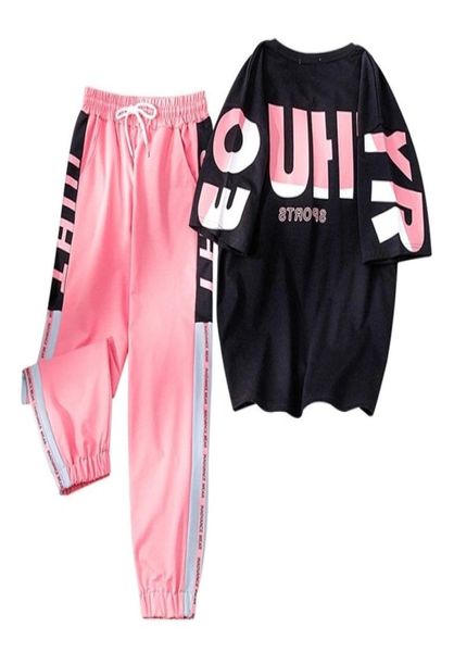 2020 korean fashion women clothes tracksuit two piece set summer casual sportswear ins suit oneck printing t shirtharem pants x05876418, Gray
2020 korean fashion women clothes tracksuit two piece set summer casual sportswear ins suit oneck printing t shirtharem pants x05876418, Gray
