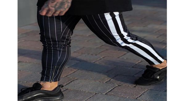 fashion 2019 men casual stripe long trousers slim fit tracksuit sport gym skinny stripe jogging joggers sweat pants trousers11552295, Black
fashion 2019 men casual stripe long trousers slim fit tracksuit sport gym skinny stripe jogging joggers sweat pants trousers11552295, Black