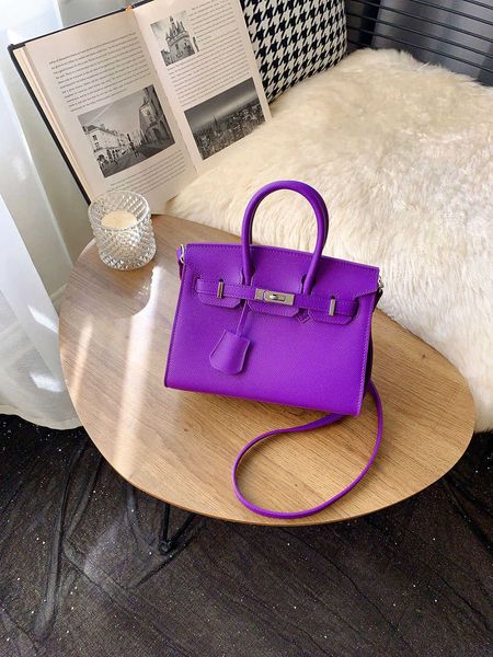 genuine leather brknes tote bag handbag purple bag women's crossbody bag high-end feeling small home bag x
genuine leather brknes tote bag handbag purple bag women's crossbody bag high-end feeling small home bag x