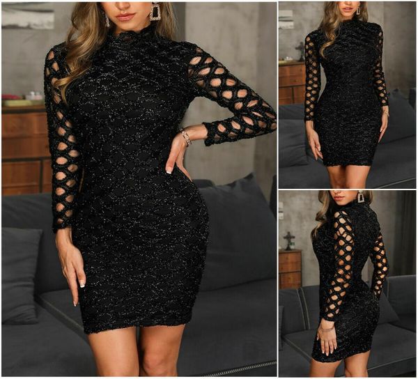 women hollow mini dress bodycon ladies evening party cocktail sparkling dress6827770, Black;gray
women hollow mini dress bodycon ladies evening party cocktail sparkling dress6827770, Black;gray
