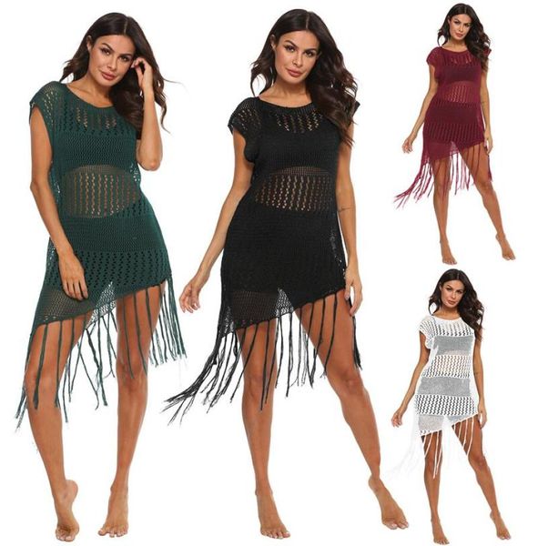 women039s swimwear women beach cover up large dresses long tassel tunic bathing suit coverups wrap black swim summer dress 20221391194, White;black
women039s swimwear women beach cover up large dresses long tassel tunic bathing suit coverups wrap black swim summer dress 20221391194, White;black