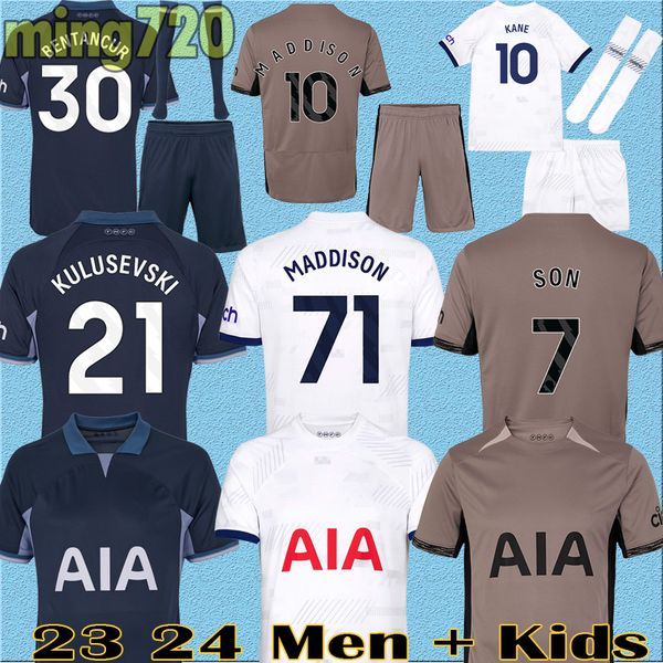 kane son maddison 23 24 soccer jerseys kulusevski richarlison pedro porro 2023 2024 bentancur romero tottenham football kit shirt spurs men, Black;yellow
kane son maddison 23 24 soccer jerseys kulusevski richarlison pedro porro 2023 2024 bentancur romero tottenham football kit shirt spurs men, Black;yellow