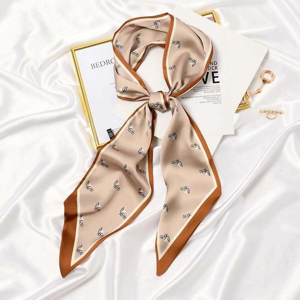 decoratory scarf small strip angled fashionable spring and autumn thin womens winter korean all matching dual, Blue;gray
decoratory scarf small strip angled fashionable spring and autumn thin womens winter korean all matching dual, Blue;gray