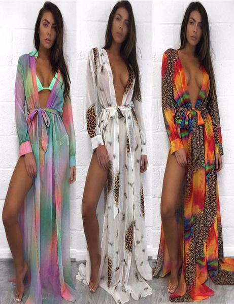 summer women chiffon kimono bikini cover up female leopard contrast color split cardigan beach maxi blouses coverups1419013, White
summer women chiffon kimono bikini cover up female leopard contrast color split cardigan beach maxi blouses coverups1419013, White