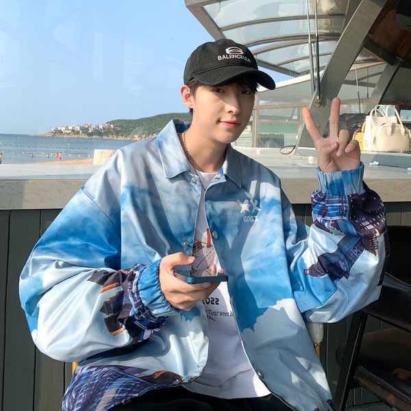 men's jackets autumn casual zipper pattern print coats techwear korean fashion youth collage turndown collar y2k 3d 230831, Black;brown
men's jackets autumn casual zipper pattern print coats techwear korean fashion youth collage turndown collar y2k 3d 230831, Black;brown