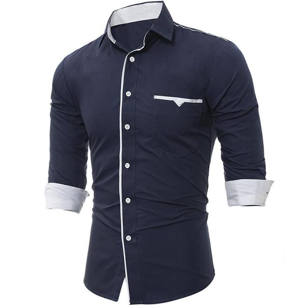 brand 2018 fashion male shirt longsleeves classic cloth pocket trim mens dress shirts slim men shirt xxxl9929260, White;black
brand 2018 fashion male shirt longsleeves classic cloth pocket trim mens dress shirts slim men shirt xxxl9929260, White;black