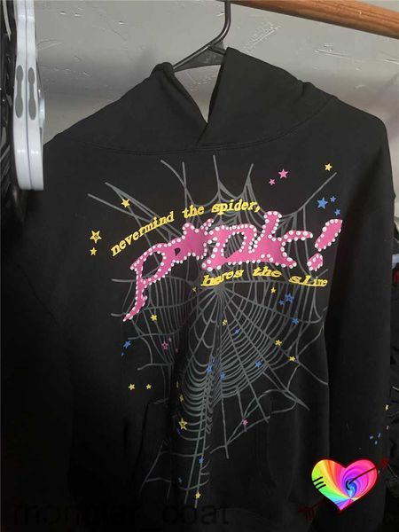 men's hoodies sweatshirts pink puff print web young thug spider hoodie men women 1 hip hop sp5der 555555 heavy fabric pullovers, Black
men's hoodies sweatshirts pink puff print web young thug spider hoodie men women 1 hip hop sp5der 555555 heavy fabric pullovers, Black