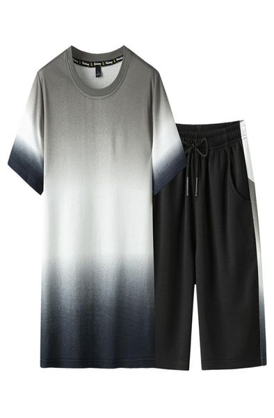 4xl gradient mens tracksuits 4 colors casual summer short sleeve t shirt and shorts set jogger pants two piece sets9005091, Gray
4xl gradient mens tracksuits 4 colors casual summer short sleeve t shirt and shorts set jogger pants two piece sets9005091, Gray
