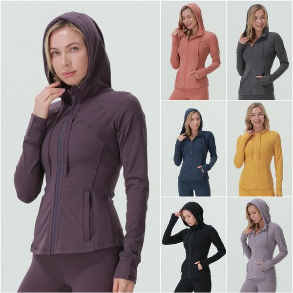 ll-0203 hooded fitness wear womens sportswear yoga outfit outer jackets outdoor apparel casual running exercise trainer long293s
ll-0203 hooded fitness wear womens sportswear yoga outfit outer jackets outdoor apparel casual running exercise trainer long293s
