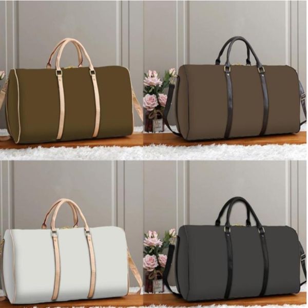 

2022 men duffle bag women travel bags hand luggage luxury designer travel bag men pu leather handbags large cross body bag totes 5275w