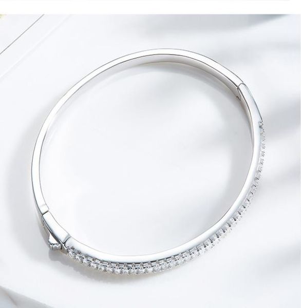 fashion- s925 sterling silver bracelet is decorated with rovski crystal inlaid hand.1346417, Black
fashion- s925 sterling silver bracelet is decorated with rovski crystal inlaid hand.1346417, Black