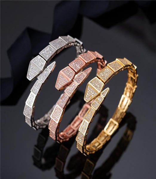 snake brand designer female open cuff bracelet zirconia stone bangles gold silver rose gold fashion 18k stainless steel women0394547662, White
snake brand designer female open cuff bracelet zirconia stone bangles gold silver rose gold fashion 18k stainless steel women0394547662, White