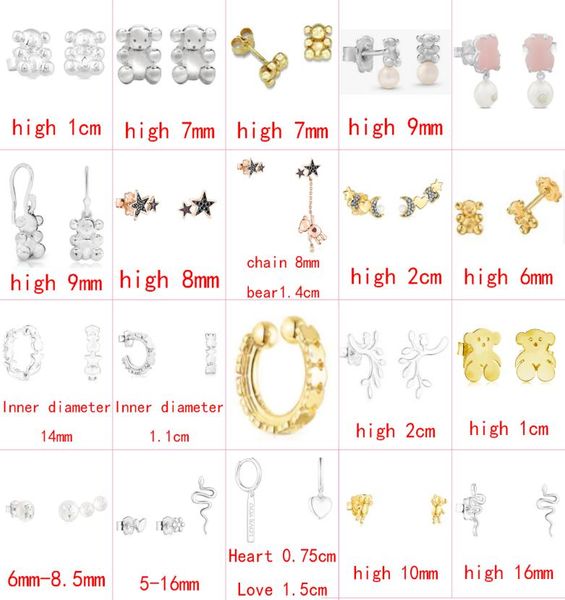 fahmi 2022 new style 925 sterling silver bear trendy fashion ladies beautiful classic earrings jewelry factory direct s6566941, Golden;silver
fahmi 2022 new style 925 sterling silver bear trendy fashion ladies beautiful classic earrings jewelry factory direct s6566941, Golden;silver