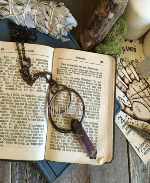 pendant necklaces nm35266 large crystal necklace amethyst copper electroformed handmade gypsy gift1358575, Silver
pendant necklaces nm35266 large crystal necklace amethyst copper electroformed handmade gypsy gift1358575, Silver