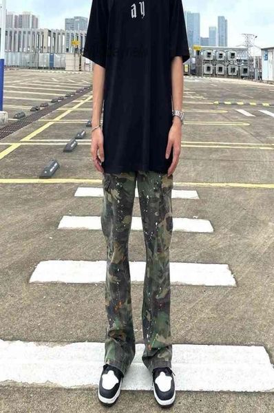 american y ins printed men's sweatpants high street the same loose speckled overalls are used washed camouflage flared yzz2617535, Black
american y ins printed men's sweatpants high street the same loose speckled overalls are used washed camouflage flared yzz2617535, Black