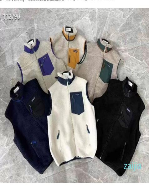 designer s thick warm classic vest retro-x autumn winter couple models lamb cashmere fleece for men women 7 colore8368132, Black
designer s thick warm classic vest retro-x autumn winter couple models lamb cashmere fleece for men women 7 colore8368132, Black