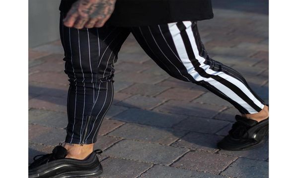 fashion 2019 men casual stripe long trousers slim fit tracksuit sport gym skinny stripe jogging joggers sweat pants trousers14597649, Black
fashion 2019 men casual stripe long trousers slim fit tracksuit sport gym skinny stripe jogging joggers sweat pants trousers14597649, Black