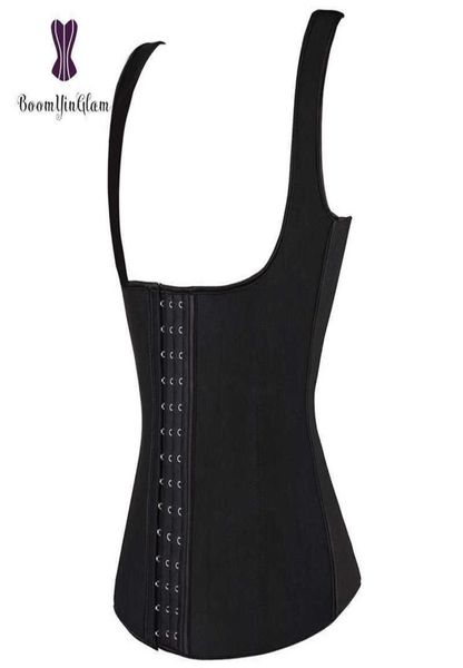 3 hooks 4 steel boned waist cincher shaper breast lifter shapewear plus size latex waist trainer vest corset 886 q0819288t8327198, Black;white
3 hooks 4 steel boned waist cincher shaper breast lifter shapewear plus size latex waist trainer vest corset 886 q0819288t8327198, Black;white