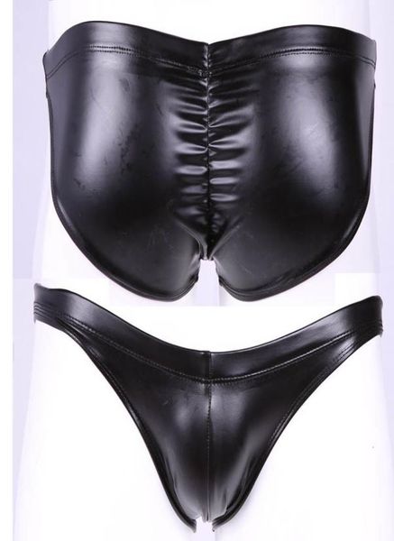 pu men faux leather underwear colloid imitation latex bikini briefs glossy u convex pouch package buttocks erotic body lingerie2700635, Black;brown
pu men faux leather underwear colloid imitation latex bikini briefs glossy u convex pouch package buttocks erotic body lingerie2700635, Black;brown