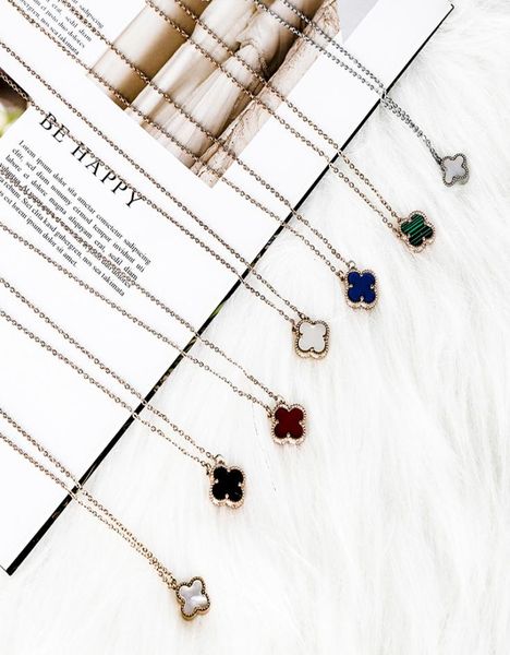 new fashion love necklaces with chain clavicle chain clover pendant necklace rose golden silver colors jewelry for women wedding3623483
new fashion love necklaces with chain clavicle chain clover pendant necklace rose golden silver colors jewelry for women wedding3623483