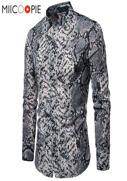 snake skin printed men shirt 2019 new long sleeve camisas hombre casual party social dress shirt chemise homme sxxl2381799, White;black
snake skin printed men shirt 2019 new long sleeve camisas hombre casual party social dress shirt chemise homme sxxl2381799, White;black