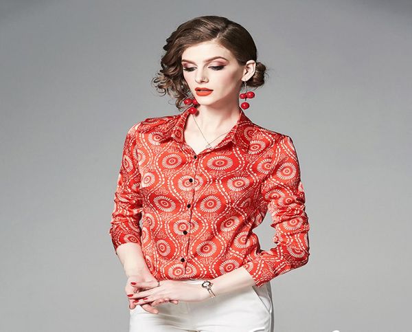 new spring fall elegant fashion printed shirts runway women039s long sleeve blouses beautiful office lady business lapel neck s1851928, White
new spring fall elegant fashion printed shirts runway women039s long sleeve blouses beautiful office lady business lapel neck s1851928, White