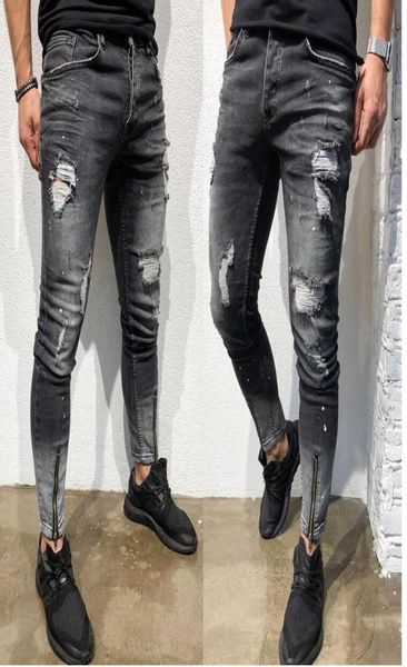 mens stylish ripped skinny slim jeans fashion designer washed zipper panelled biker straight frayed stretch denim pants streetwear5214706, Blue
mens stylish ripped skinny slim jeans fashion designer washed zipper panelled biker straight frayed stretch denim pants streetwear5214706, Blue