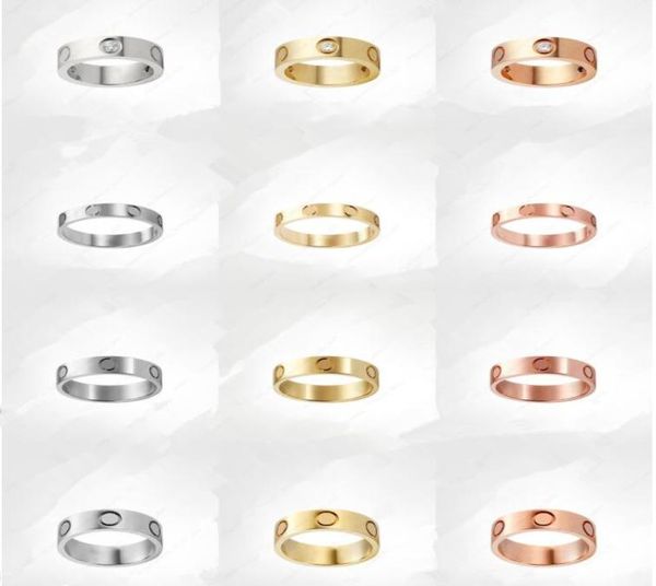 1pieces luxury designer jewelry women ring 18k gold titanium steel engagement for wedding rings sets with original bag2289655, Silver
1pieces luxury designer jewelry women ring 18k gold titanium steel engagement for wedding rings sets with original bag2289655, Silver