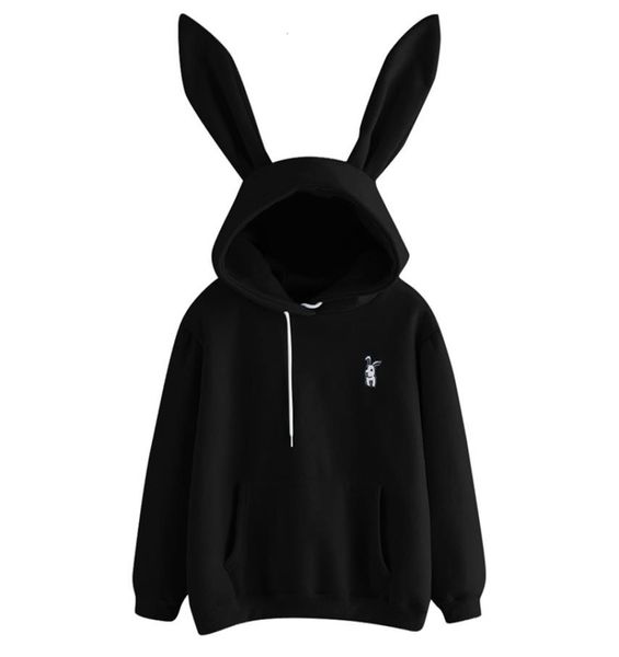 women039s cute bunny girl hoodie casual cute longsleeve sweatshirt pullover with ears sxl ladies sweatershirt sh1909119421826, Black
women039s cute bunny girl hoodie casual cute longsleeve sweatshirt pullover with ears sxl ladies sweatershirt sh1909119421826, Black