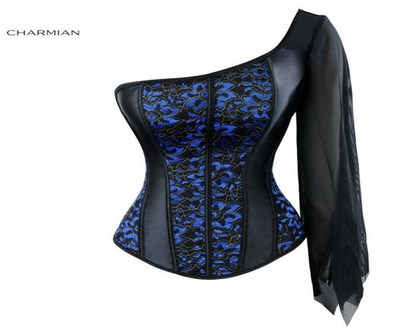 women039s overbust corset oneshoulder sleeve vintage corsets and bustiers waist cincher shapewear corselet7609388, Black;white
women039s overbust corset oneshoulder sleeve vintage corsets and bustiers waist cincher shapewear corselet7609388, Black;white