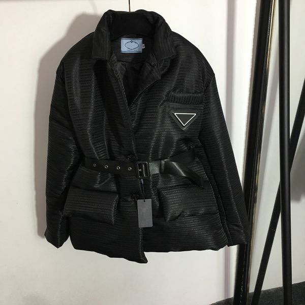 winter warm down coats trendy waist belt designer outerwear classic letters embroidery jackets luxury down jackets, Black
winter warm down coats trendy waist belt designer outerwear classic letters embroidery jackets luxury down jackets, Black