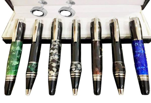 designer luxury cuff links french men shirt cufflinks wedding gift m08 walkers pen8238600, Silver
designer luxury cuff links french men shirt cufflinks wedding gift m08 walkers pen8238600, Silver